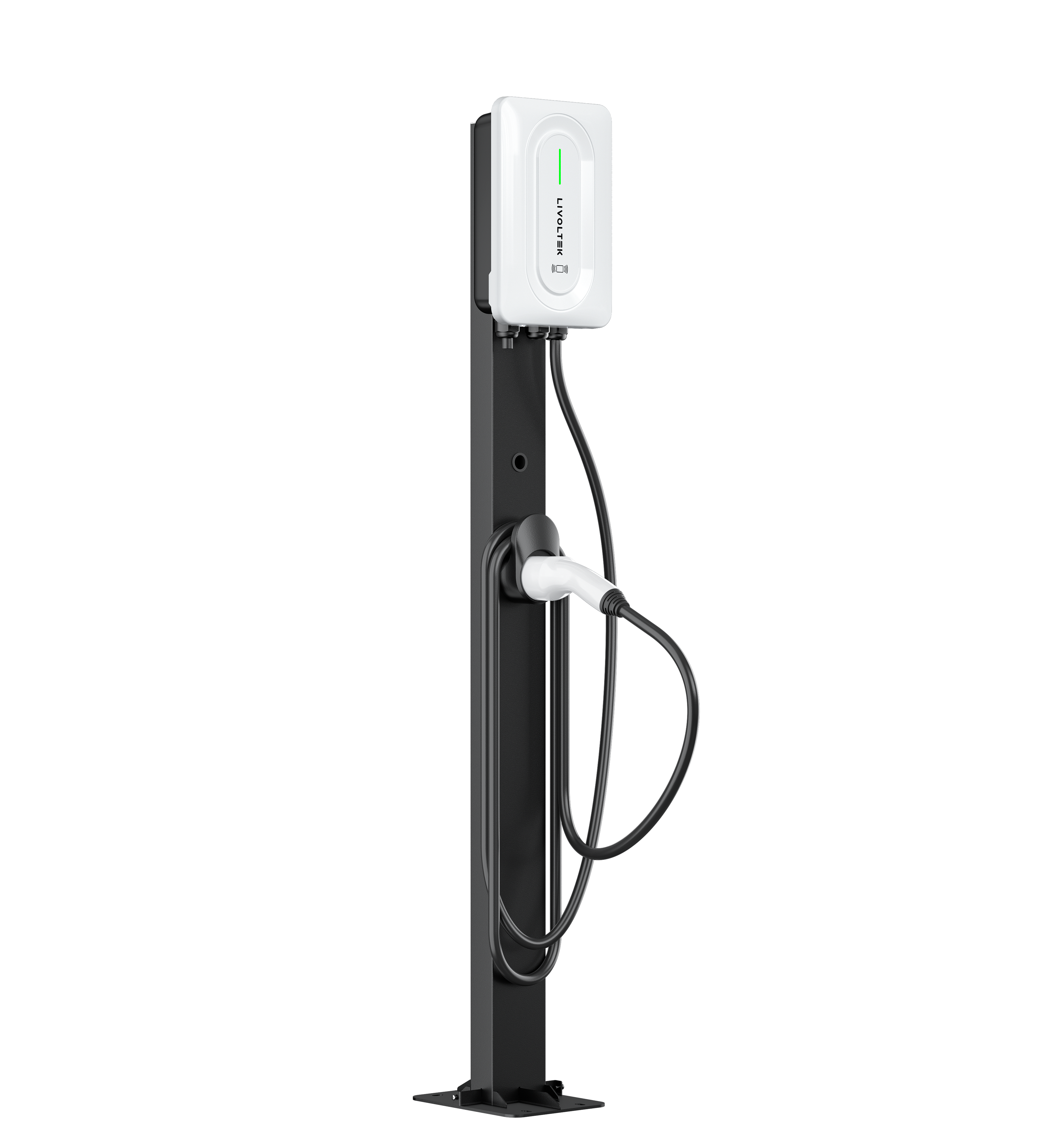 LIVOLTEK Stație Încărcare AC 11 kW – R110, 400Vac, WiFi/4G/Ethernet, RFID, Tip 2, Cablu 5m