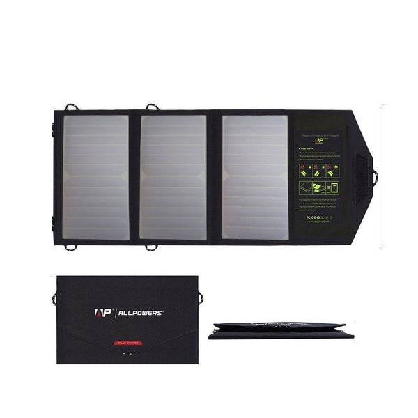 Panou Solar Fotovoltaic Portabil 21W Allpowers AP-SP5V
