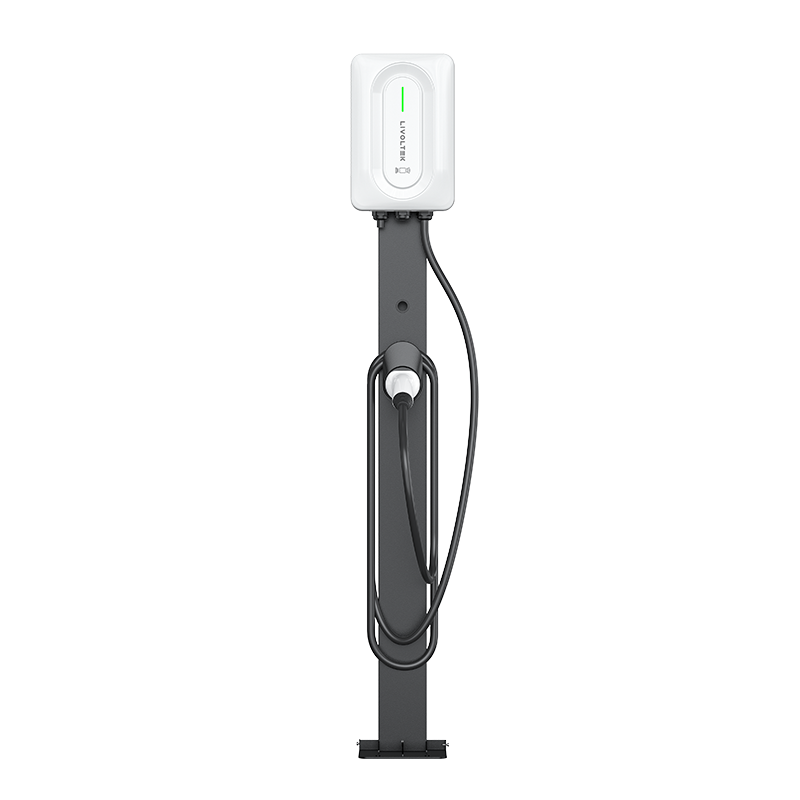 Statie incarcare masini electrice Livoltek R110, 11kW, 400Vac trifazat, Bluetooth/Wi-Fi/Ethernet/4G, RFID, Type 2, cablu 5m