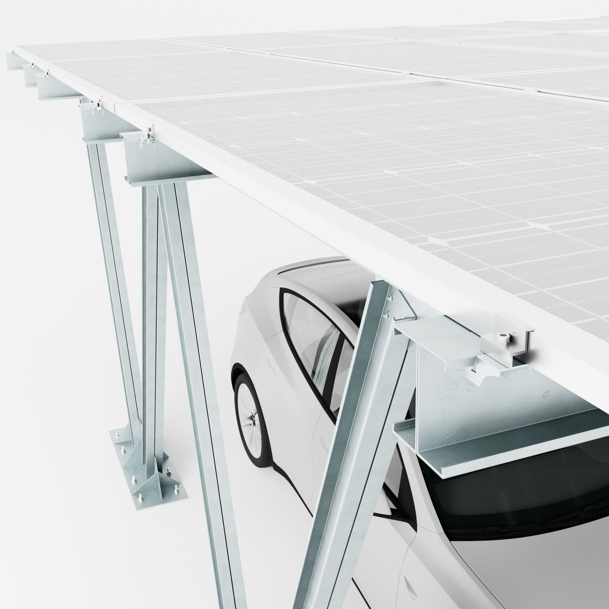 Carport Fotovoltaic 2 locuri ca. 7.5 kWp
