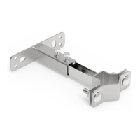 Suport catarg ajustabil pt. perete D:40-50mm, Otel Inoxidabil A2