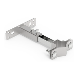 Suport catarg ajustabil pt. perete D:40-50mm, Otel Inoxidabil A2