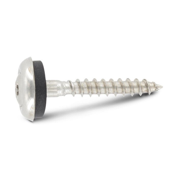 Surub lemn dulgherie cap inecat saiba EPDM 15 mm separata - 4,5 x 45 mm - 100 buc. - Admira Distribution