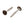 Surub lemn dulgherie cap stea colorat - 4,8 x 50 mm - RAL 8014 - 100 buc. - Admira Distribution