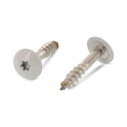 Surub lemn dulgherie cap stea colorat - 5,5 x 25 mm - RAL 7038 - 100 buc. - Admira Distribution