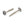Surub lemn dulgherie cap stea colorat - 5,5 x 32 mm - RAL 7037 - 100 buc. - Admira Distribution