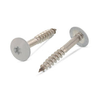 Surub lemn dulgherie cap stea colorat - 5,5 x 32 mm - RAL 7047 - 100 buc. - Admira Distribution