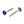 Surub lemn dulgherie cap stea colorat - 5,5 x 45 mm - RAL 5002 - 100 buc. - Admira Distribution