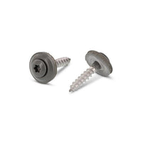 Surub lemn dulgherie colorat cap inecat cu saiba EPDM - 4,5 x 60 mm - RAL 7005 - 200 buc. - Admira Distribution