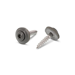 Surub lemn dulgherie colorat cap inecat cu saiba EPDM - 4,5 x 60 mm - RAL 7005 - 200 buc. - Admira Distribution