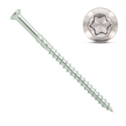 100x Șurub pentru lemn terasă sau deck 5x40 50 60 70 80 mm